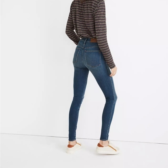 NWT Madewell 10" High-Rise Roadtripper Supersoft Jeans in Playford Wash - Picture 2 of 14